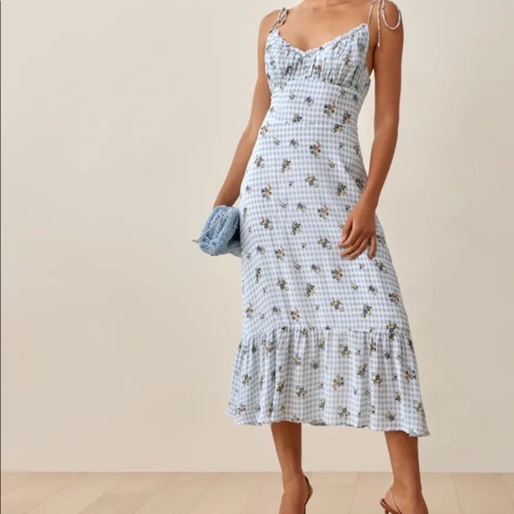 Reformation Dress Gingham